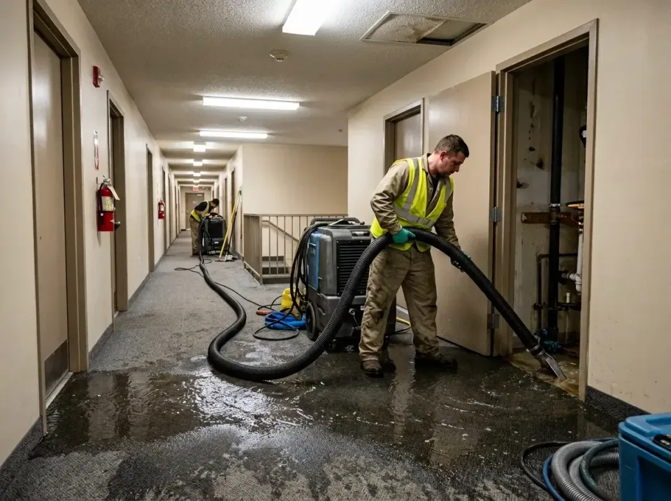 multi-unit-apartment-hallway-f-005 — frequently asked questions, Emergency Burst Pipe Water Extraction & Removal in Euless,…